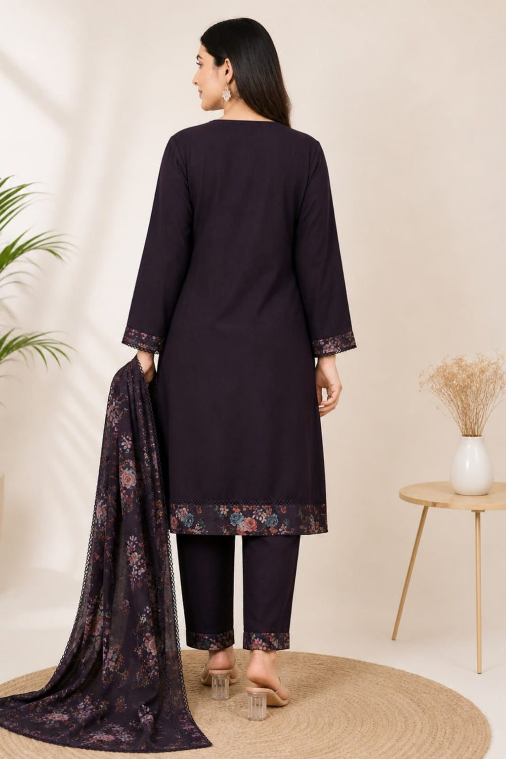 Kurta Set for Women with Trousers & Dupatta